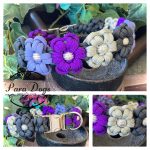 Model Fiori mit Glitzerperlen