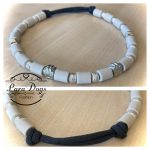 Schmuckhalsband mit Zuziehknoten