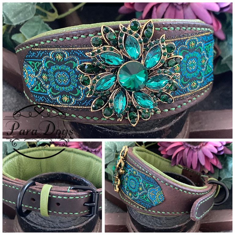 Halsband aus Fettleder
