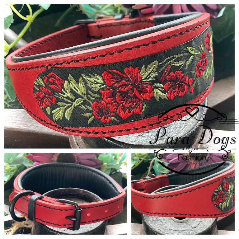 Halsband aus Fettleder