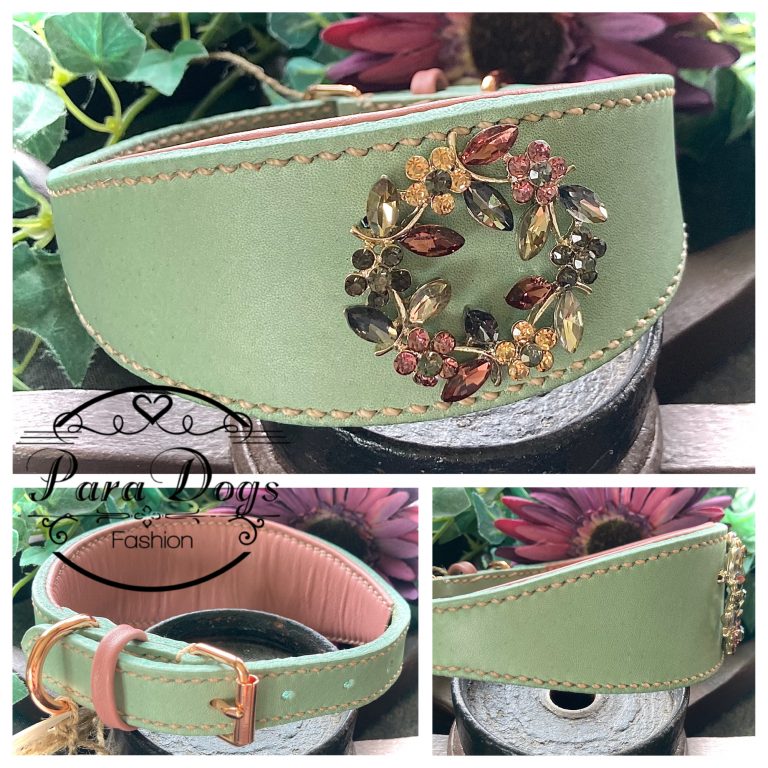 Halsband aus Fettleder