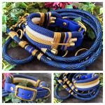 Halsband mit vier Seilen